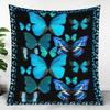 Butterfly Blanket Gift From Dad Never Feel That You Are Flower And Butterfly Blanket Birthday