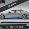 För Kolbil Dörrsida Sidokjol Tröskel Rand Klistermärke Anti-repa Modifieringsklistermärke För BMW E46 E90 E60 F10 F30 G20 X1 X3 X4 X5 X6