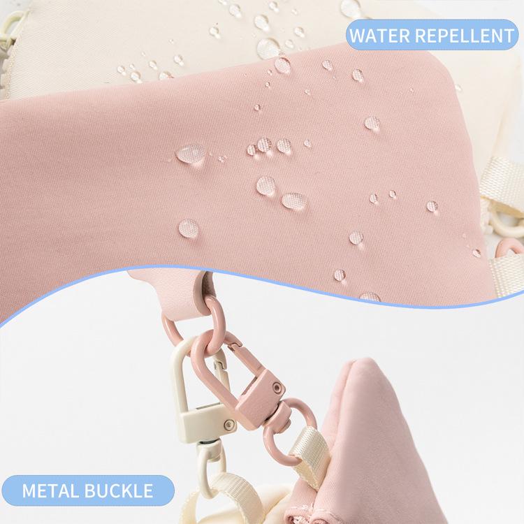 Lulu Geantă de mână impermeabilă din nailon pentru femei: Portofel Mini Elegant pentru Monede și Suport pentru Carduri