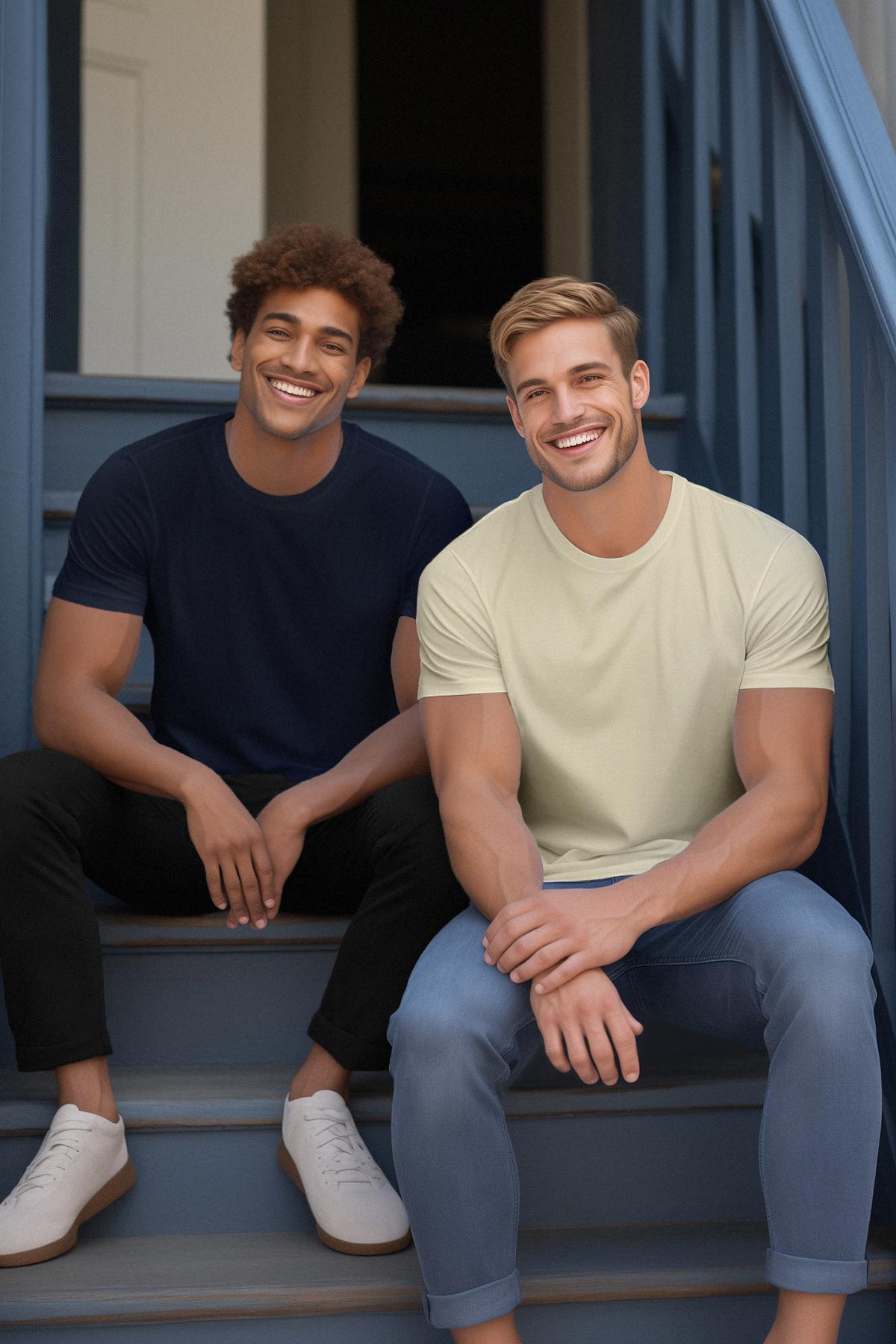 

Разноцветная мужская футболка 2 Pack Basic TMNSS19BO0075..