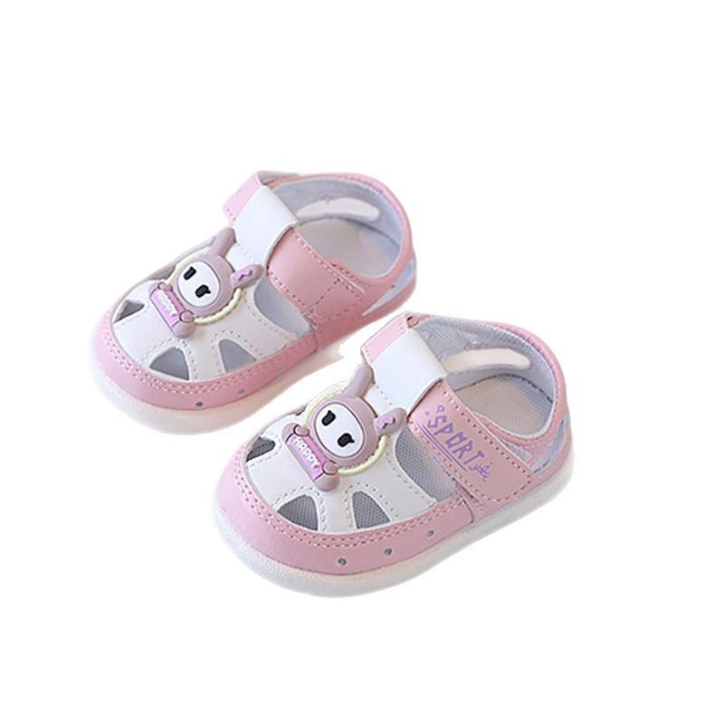 Baby Boys Girls Cartoon Breathable Sandals Soft Sole Summer Shoes For Toddlers