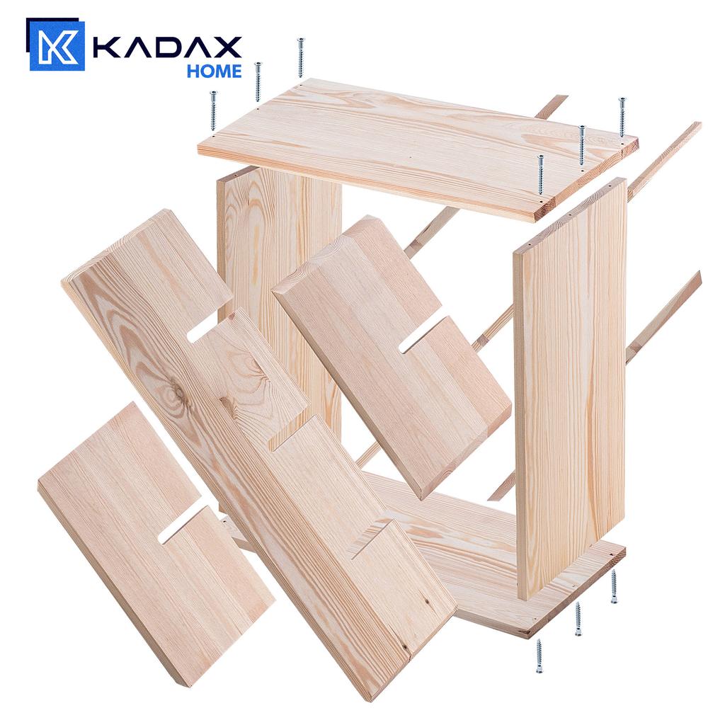 KADAX Weinregal Gitter Holz