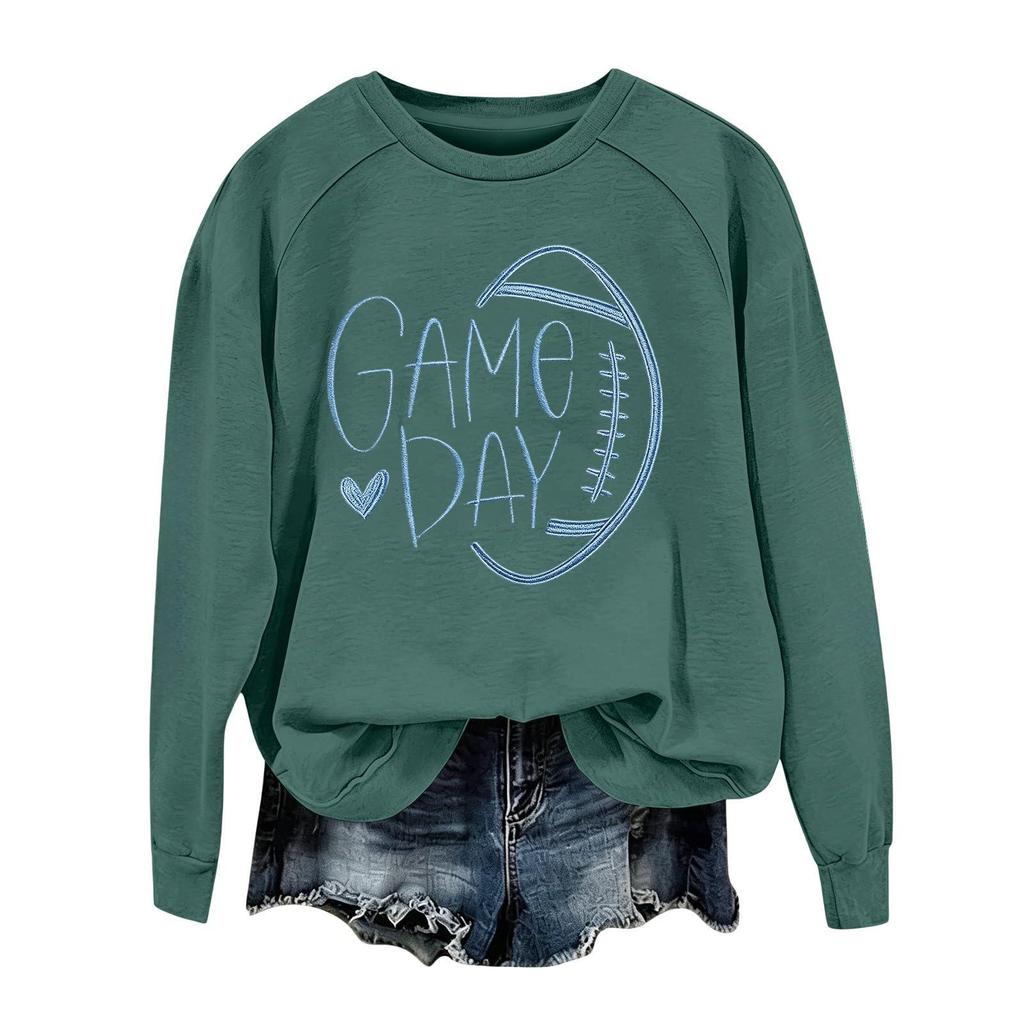 Unisex Fashion Print Long Sleeve Crewneck Sweatshirt for Casual Everyday Wear