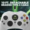 HYPERKIN DuchesS Kabelgebundener Controller Kompatibel mit Xbox Series Ein offiziell lizenziertes Xbox-Modell, das Nostalgie und (Weiß) XS/Xbox One/Windows