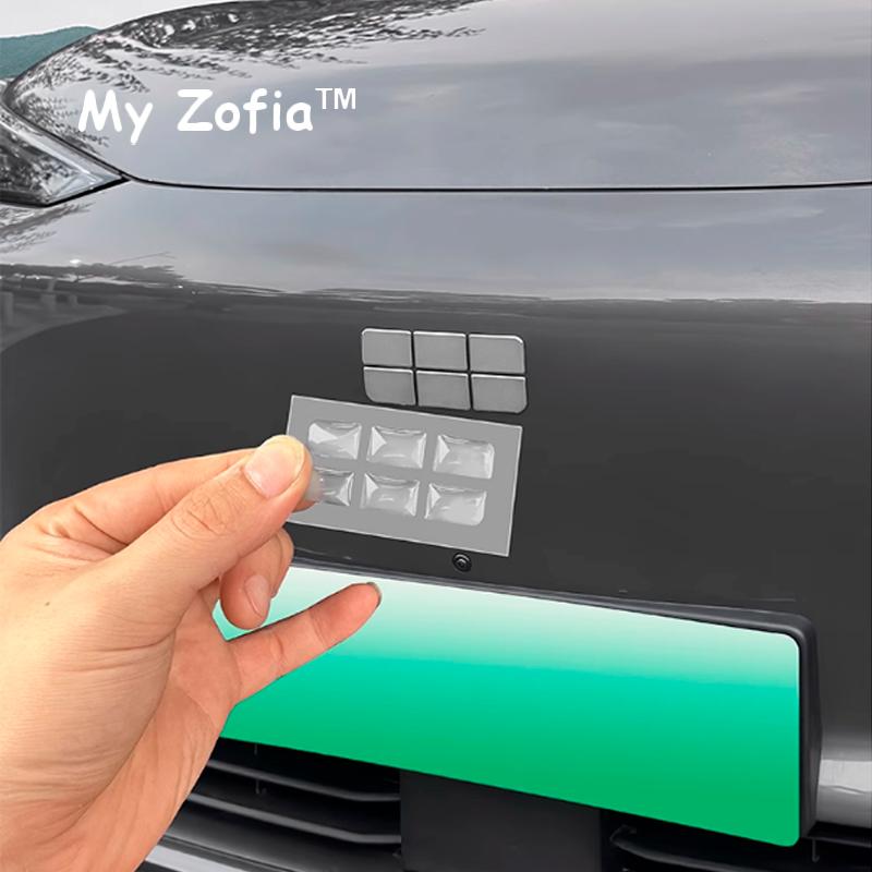 For Geely EX5 Galaxy E5 2024 2025 2026 Car Logo sticker Steering wheel Logo transparent button protection sticker Accessories
