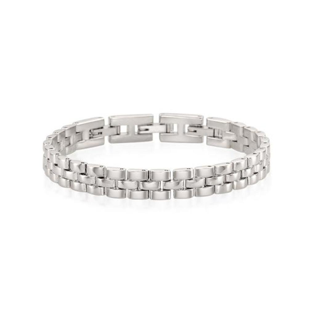 Triple Line Silver Bracelet OTB122720NWW