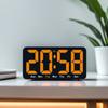 Alarm Clock Digital Clock Night Modes Digital Alarm Clock with Indoor Temperature Desk Clock for Bedroom Living Room