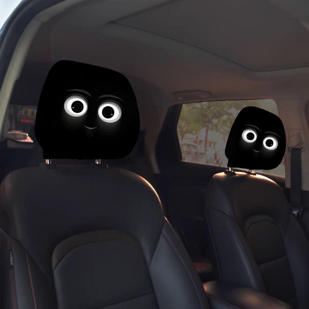 New Universal Car Seat Cover Elastic Dust-proof Car Headrest Cover Breathable Car Seat Headrest Auto Interior Accessories