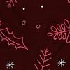 Burgundy Leopard Star Motif Soft Flannel Blanket Breathable Warm Throw for Office Car Sofa Kids Room Birthday Xmas Gift
