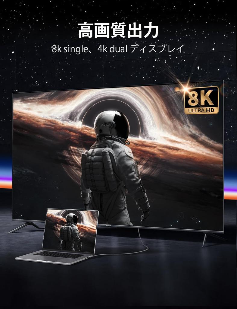 XAOSUN USB4 Thunderbolt 4 Fast Video Compatible with MacBook iPad and Multiple Gray Cable, Compatible, L-Shaped, 240W, PD3.1 Charging, USB-IF