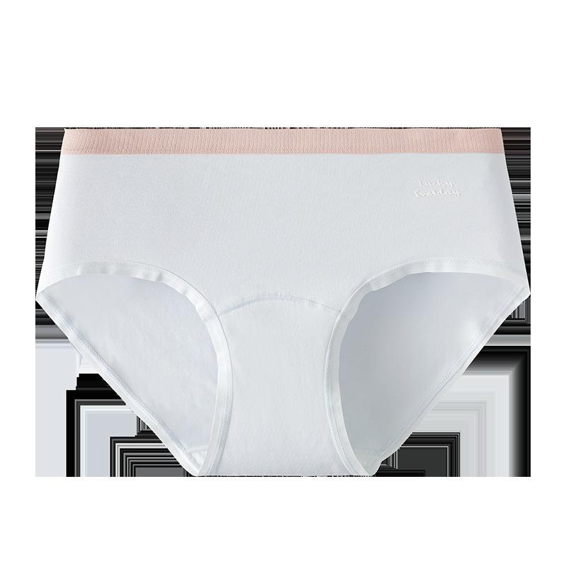 Plus Size Women's Spring and Autumn 10A Bacteriostatic Cotton Extended Crotch Underwear