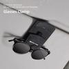 SCQK9 1Pcs Car Sun Visor Sunglasses Clip Suede Glasses Clamp For Mercedes Benz AMG W204 W205 W203 W211 W212 W213 W201 W210 W124 W246