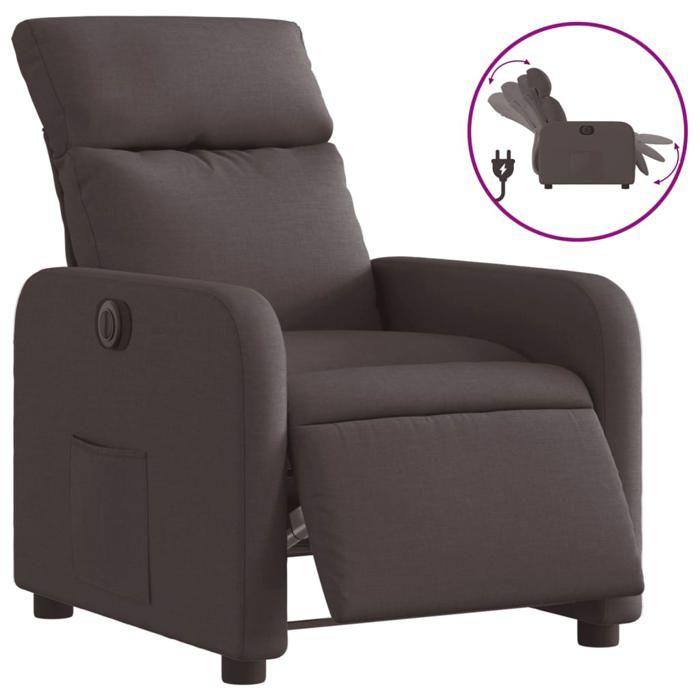 VidaXL Electric Recliner, Relaxation Chair with Adjustable Backrest and Footrest, Living Room Seat 3206686