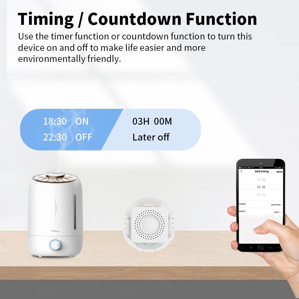 1ch 2ch 3ch 4ch Smart Life Tuya Wi-Fi Zigbee 3ways Mini Smart Switch Module DIY Voice Control Home Light Controller