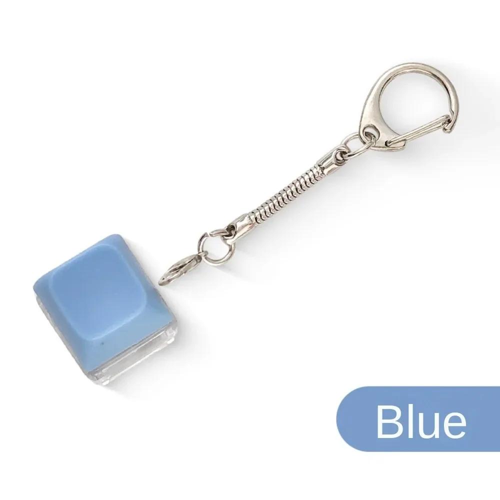 Keyboard Key Fidget Reliver Stress Toys Colorful Keychain Keycap Antistress Toys Adult Children Finger Button Toy Kids Game Gift