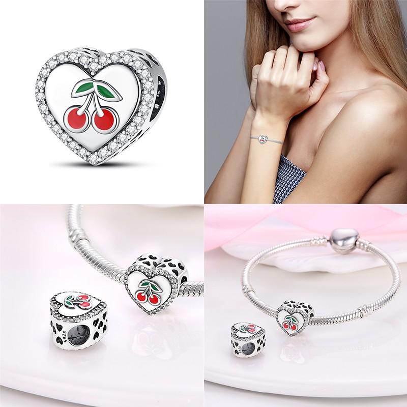 100 Copper Love Angel Blessing Charm Bead Charms Compatible With Authentic Bracelets Do It Yourself Jewellery Making Ideal For Women Gift