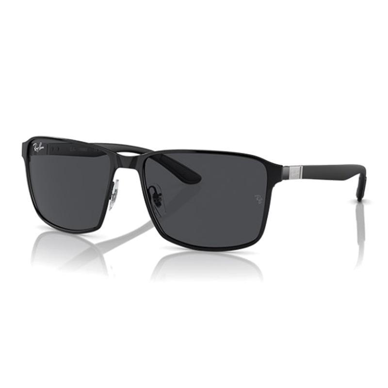 RAYBAN Irregular Geometry Sunglasses Unisex Couple Style Metal 0RB3721-186/87