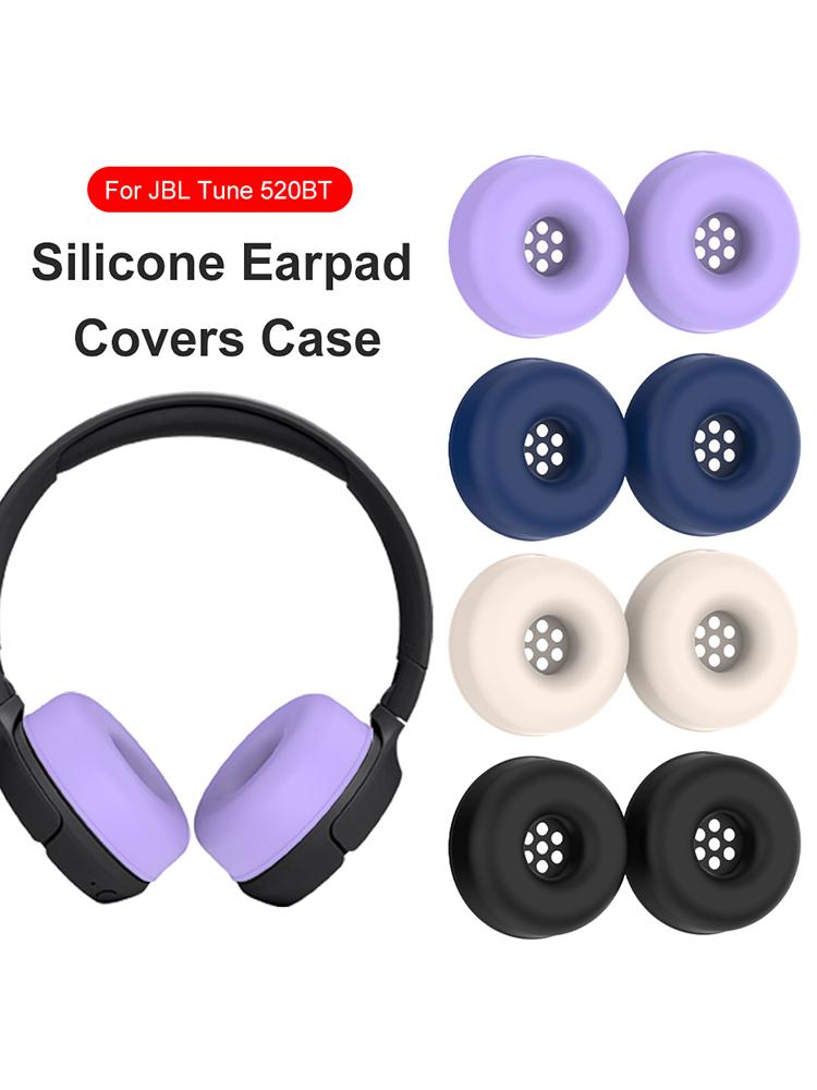 Silicone Earpad Covers Case Anti-Scratch Protective Cover Ear Pads Cover Protector for JBL Tune 520BT Headset Ear Pads Cushions
