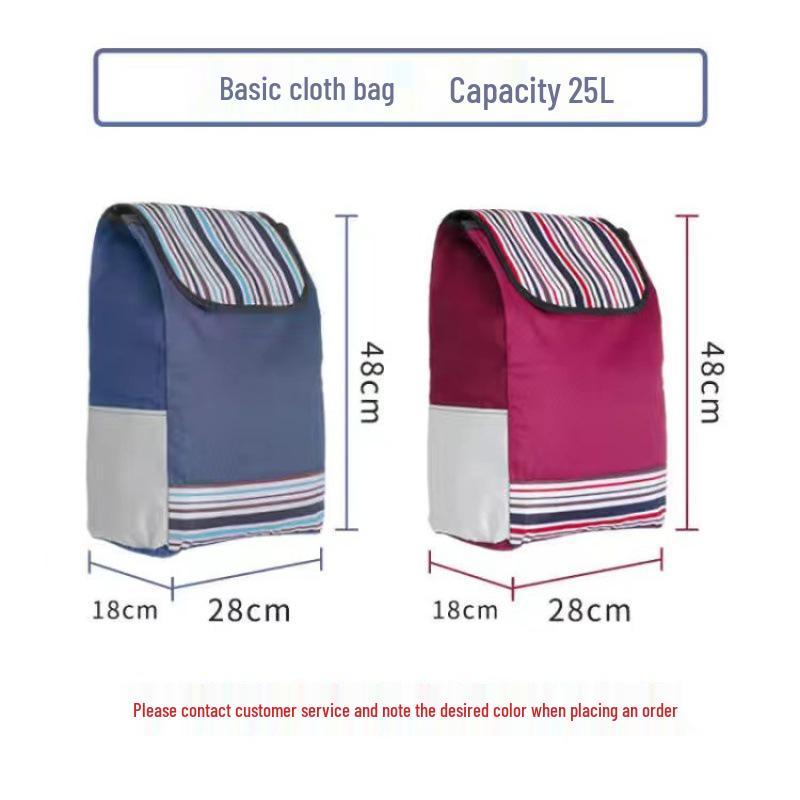 Folding Stair Climbing Shopping Cart: Portable Luggage Trailer & Small Hand Truck for Elderly and Grocery Use