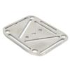 Diving Stainless Steel Weight Belt Keeper Retainer Adjustable Weight Webbing Stopper Buckle