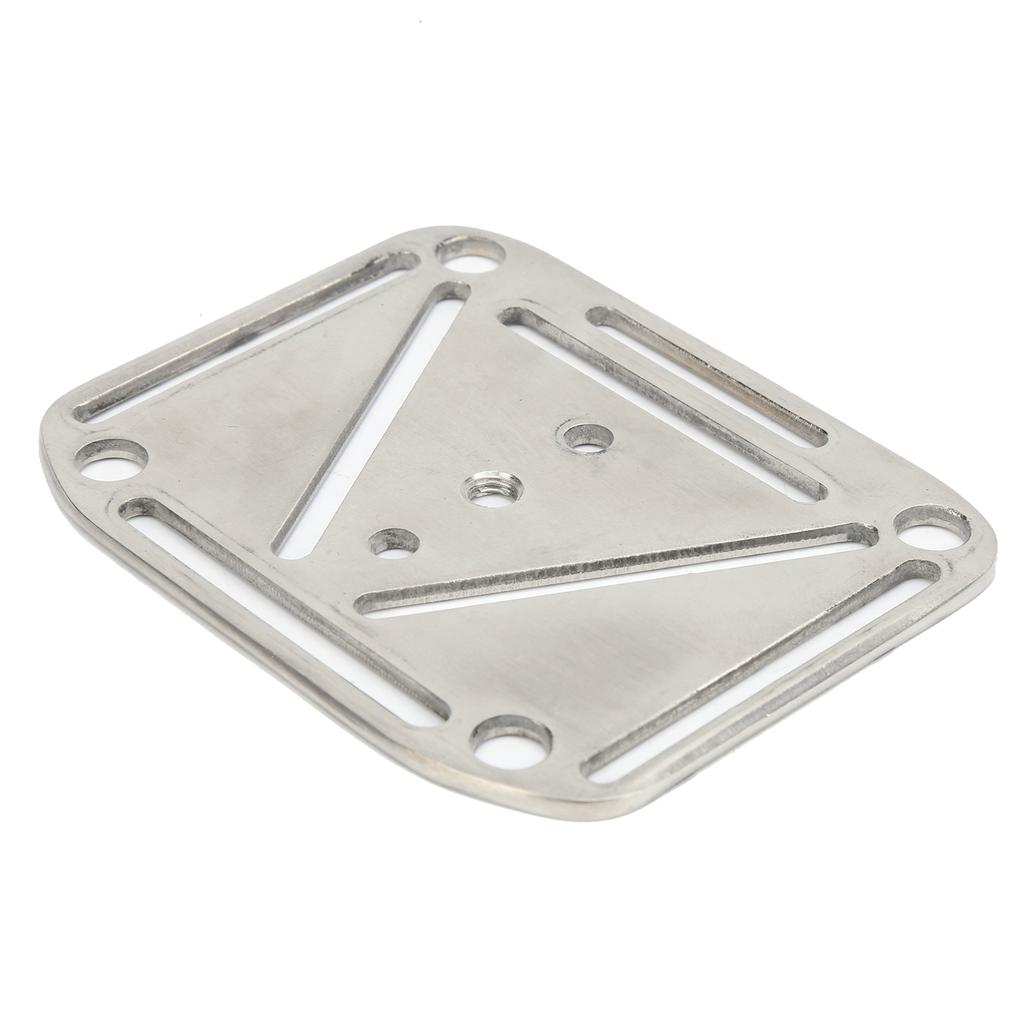 Diving Stainless Steel Weight Belt Keeper Retainer Adjustable Weight Webbing Stopper Buckle