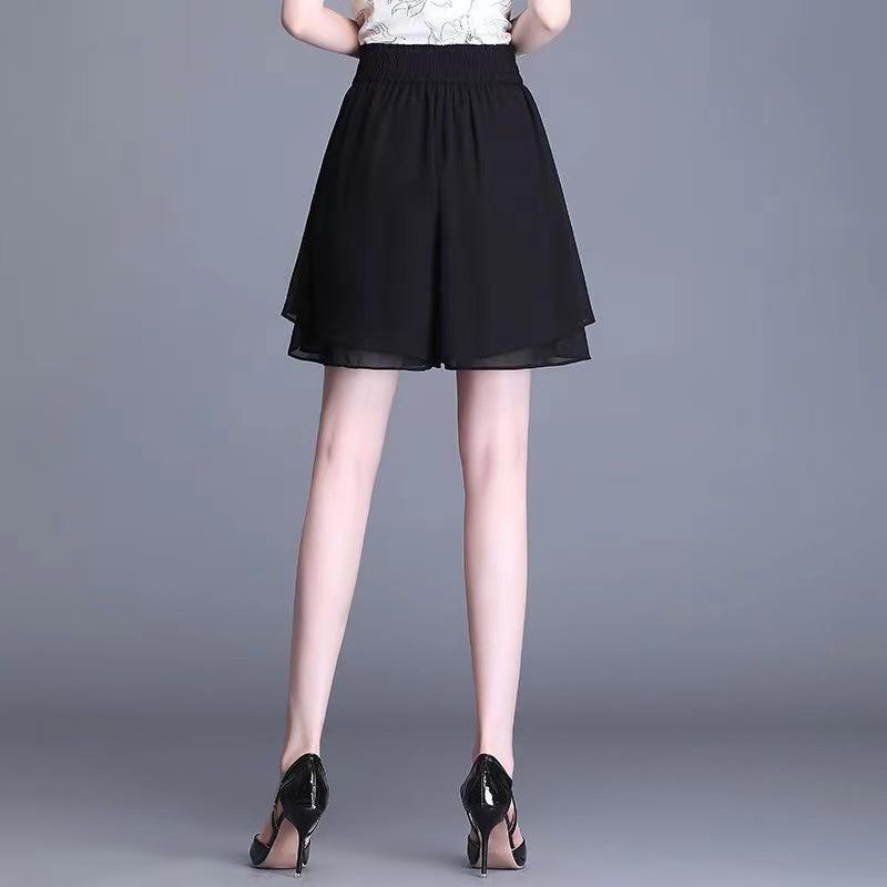 Women's Summer 2023 A-Line Drape Skort: Wide-Leg, Loose, Slim, Casual & Lightweight