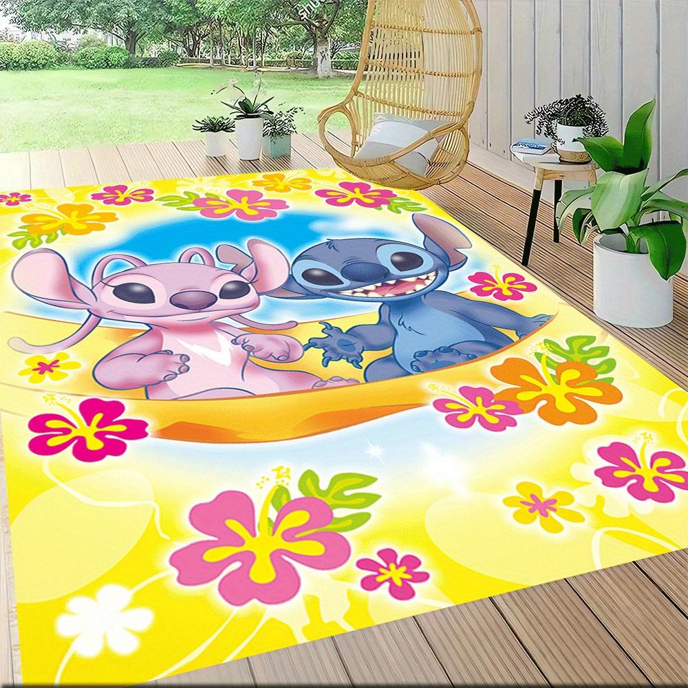 1pc Lilo-and-Stitch-(31)_01 Carpet Area Rug, Bedroom, and Playroom Durable, Stain-Resistant, and Easy To Clean, Living Room