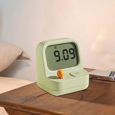 Alarm Clocks Silent Non Ticking Creative Digital Clock Snooze Desk Clock for Bedroom Study Room Bedside Nightstand Home Decor