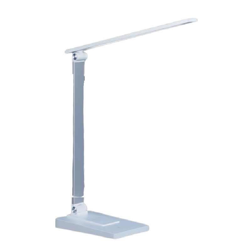 

Компактный светодиодный настольный светильник из алюминия с питанием от USB для студентов и офисных работников белый