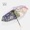 New 50% Off Eight-bone Sun Umbrella Umbrella Women's Sunscreen UV Protection Parasol Small Fresh Umbrella for Both Weather and Rain