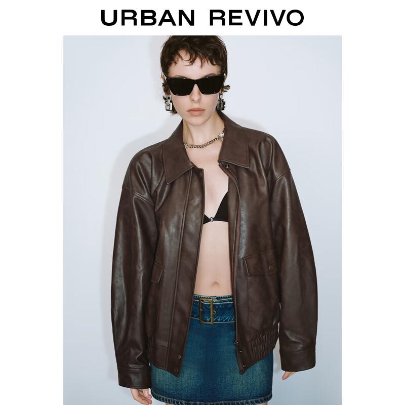 UR Women's 2025 Winter Amber Flow PU Padded Jacket