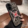 Anime Ones Pieces Luffys Zoros Phone Case for iPhone 17 16 15 14 13 12 11 Air Pro Max Mini XR XS X 7 8 6 6s Plus Matte Magnetic