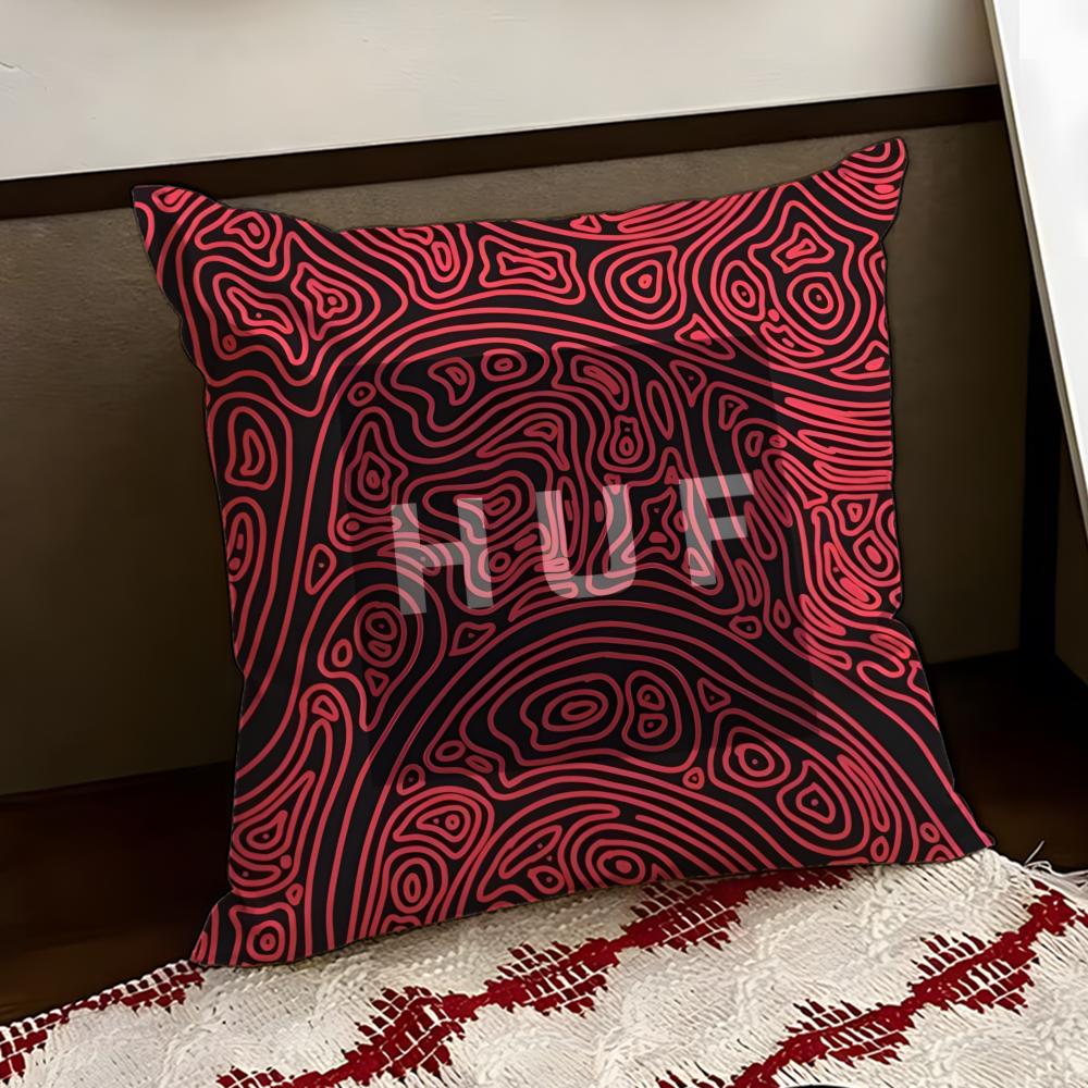 Brand HHuf Fashion Cushion Cover Reversible Soft Durable Pillow Cover Home  Car MultiScene Use for Daily Comfort