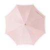 Moonbat Long Made in Perfect for Rain or Premium Light Heat and UV Organza Pink "Dachshund" Women's Parasol, Japan, Commuting, Shine, Blocking,