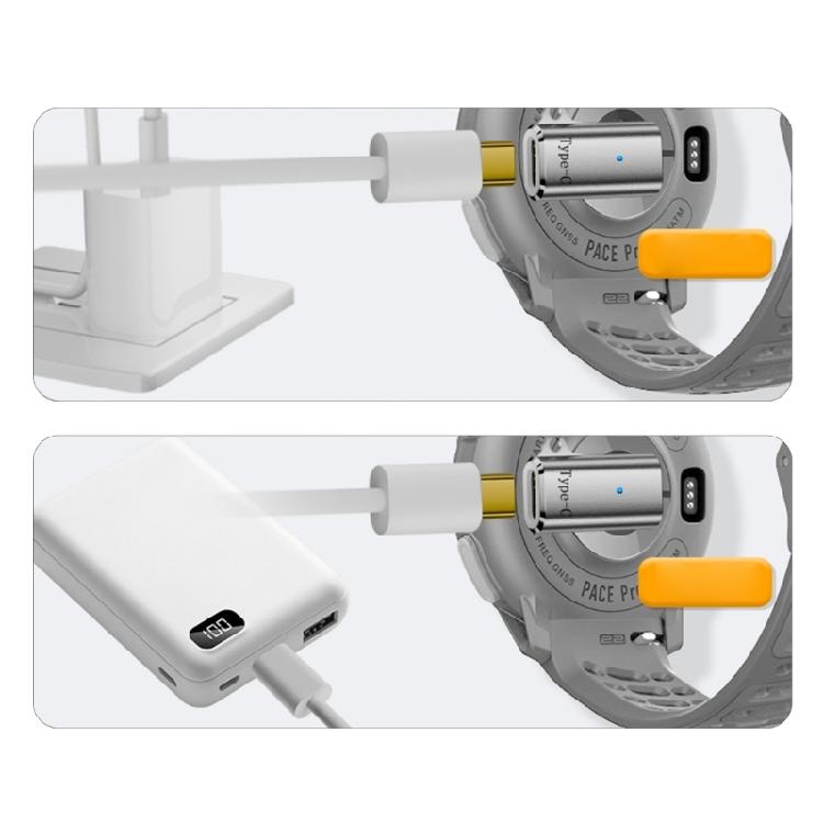 Magnetic Charging Adapter Type C To 3 Pin Secure Connection LED Indicator 3 Color Variants Portable Keyring Accessory