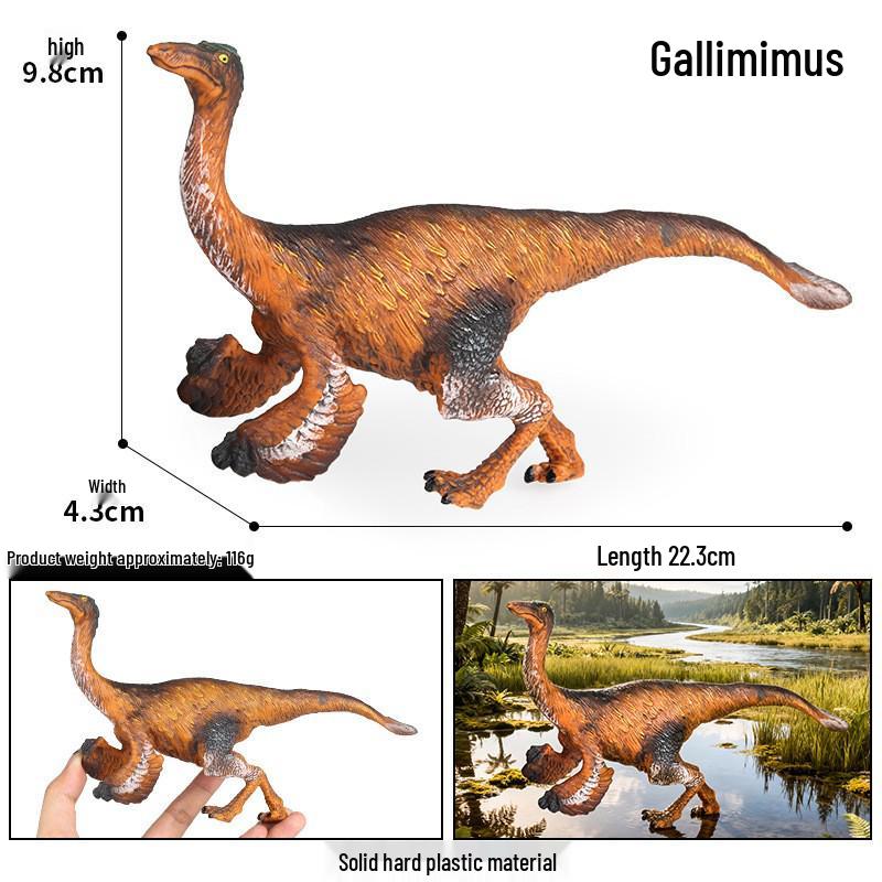 Animal Model Simulation Toy: Woolly Rhinoceros, Dunkleosteus, Deinotherium, Mammoth, Smilodon, Thunder Bird