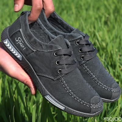 Moda 2025 Zapatos Casuales para Hombre Zapatos de Lona con Plataforma Zapatillas Transpirables Primavera Otoño Clásico con Cordones Calzado Masculino Tallas Grandes