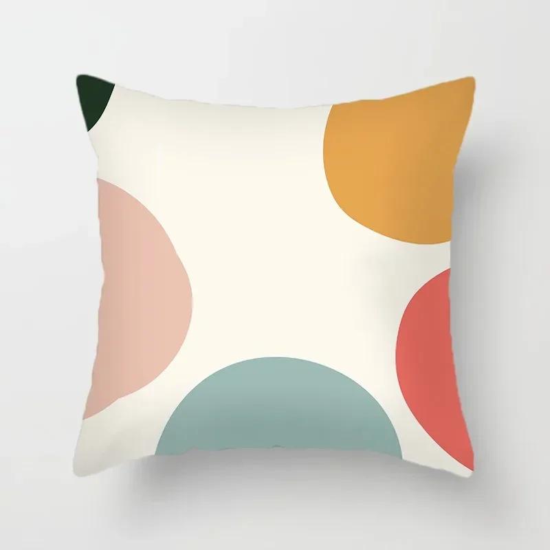 Luxuriöse Heimdekoration Kissenbezug Einfache Aquarell-Fließmalerei Büro Sofa Auto Kissenbezug