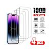 4Pcs Protective Glass For iPhone 17 16 Pro 18 15 14 13 12 11 XR X XS Max Screen Protector For iPhone 7 8 Plus 12 13 Mini Glass
