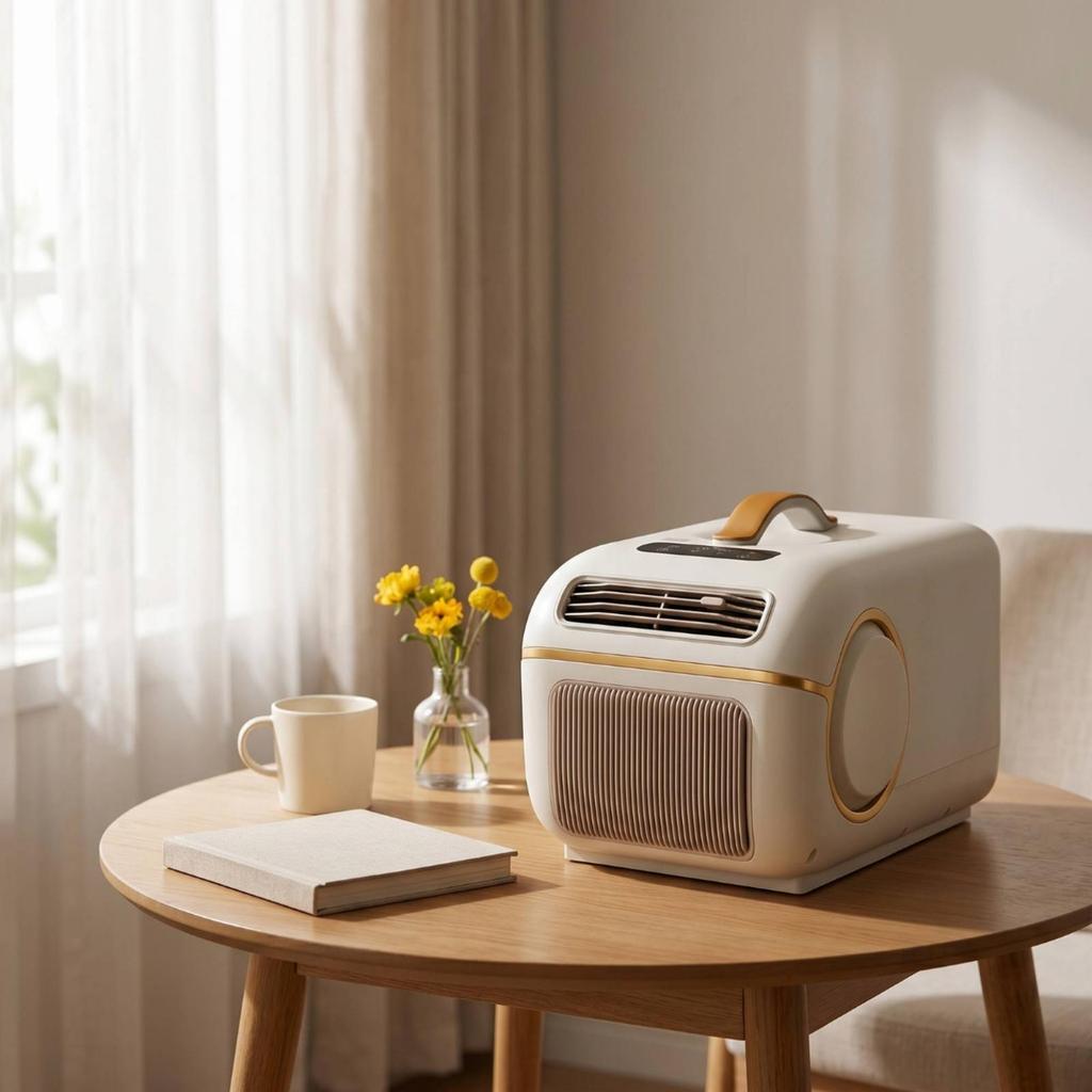 Portable Air Conditioning Machine with Heater Compact Temperature Control Appliance Unit