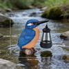 New Solar-powered Animal Bird Resin Handicrafts for Garden and Yard Decoration, Outdoor Garden Ornaments