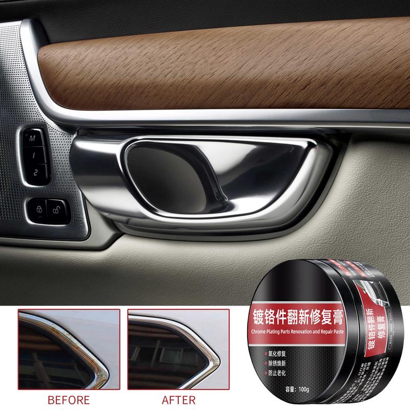 

Chrome Cleaner And Polish Deep Gloss Polisher Chrome And Metal Polish Used On Wheels Trim And Bumpers For Automotive CHINA