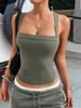 Y2K Spicy Girl Bandeau Camisole Vest - Women's Summer Top 2026