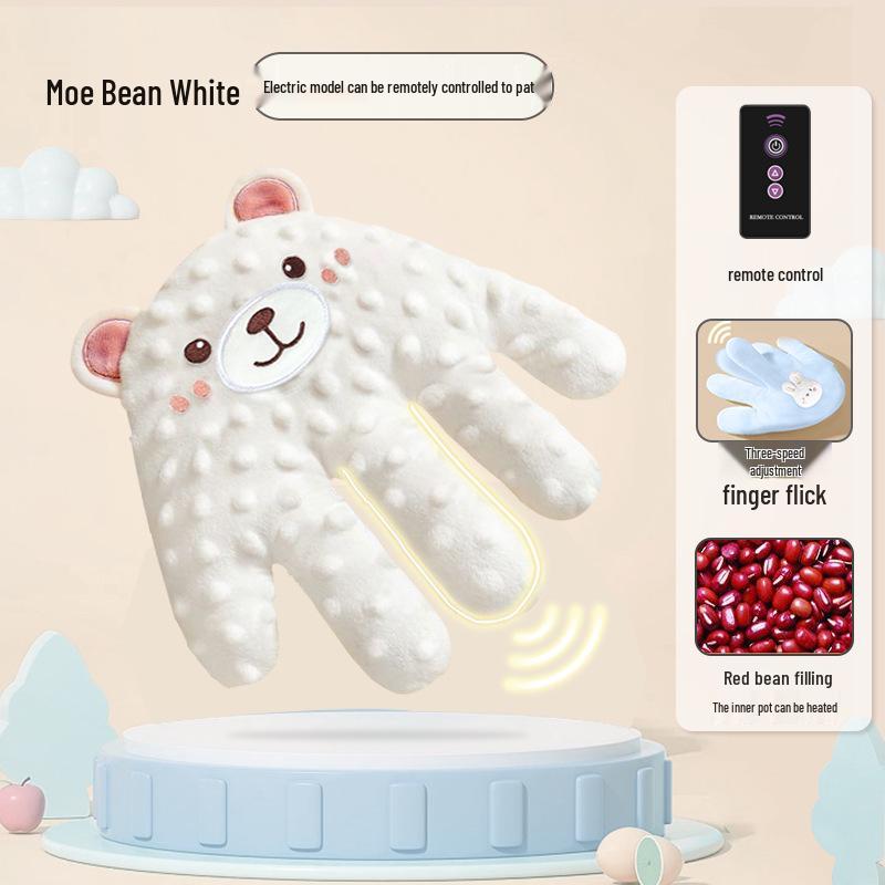 Compact Electric Soothing Doll: Edible, Anti-Startle, Calming Baby with Automatic Patting Feature