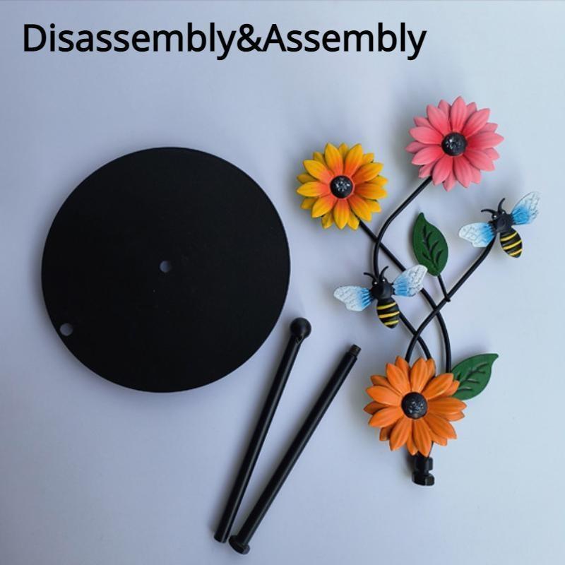 Metallkonst Solros Servetthållare Pappershanddukshållare för Kök Dekor Tillbehör Rum Vardagsrum Fjäril 3D Servetthållare Förvaring