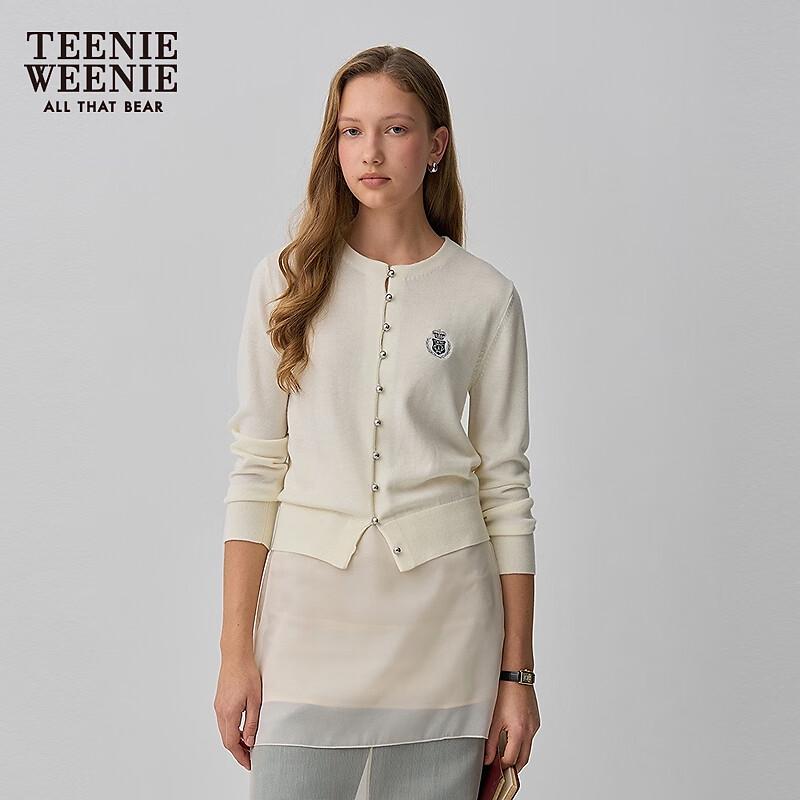 

Teenie Weenie Women s College Style Knit Cardigan M