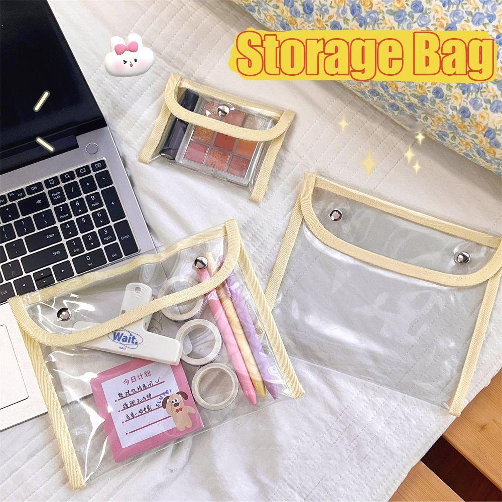 

Прозрачная косметичка, водонепроницаемая сумка для хранения канцелярских принадлежностей, высококачественная сумка для ручек, дорожная сумка