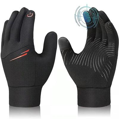 Winter Children Bicycle Riding Gloves Warm Non-slip Waterproof Touch Screen Bike Cycling Skiing Glove Full-finger Outdoor Sport Gloves.