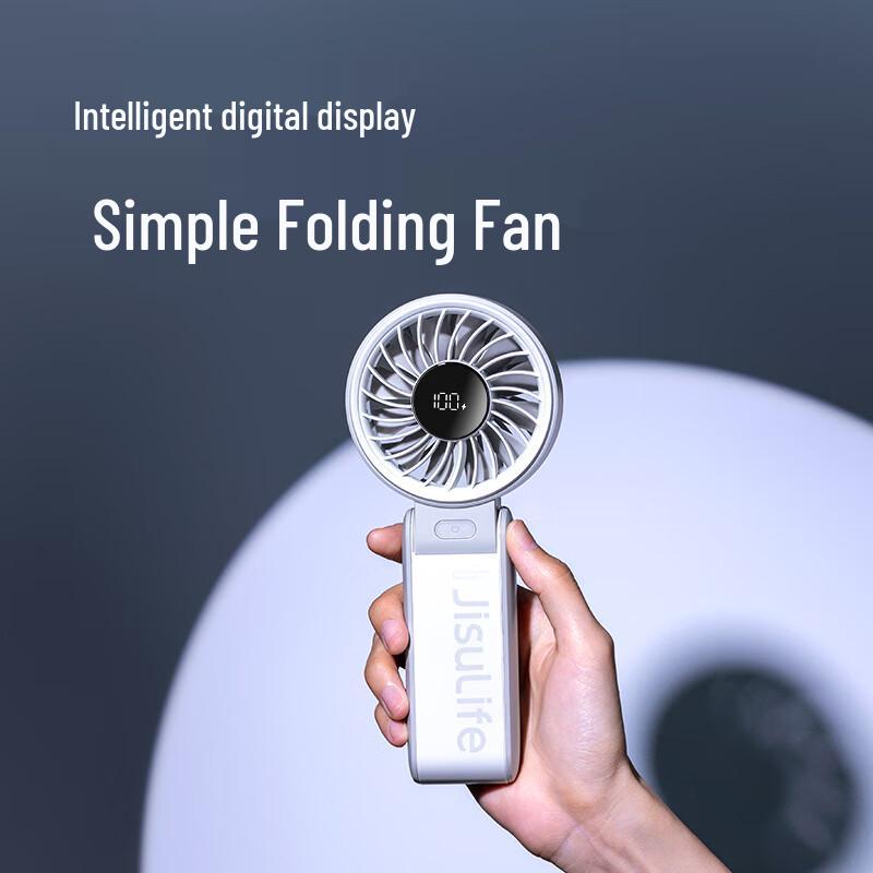 Jisulife Handheld Foldable Neck Fan
