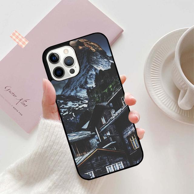 Zermatt Matterhorn Swiss Mountain phone Case For iPhone 17 Air 16 15 14 Plus apple 16 11 12 13 Pro Max coque